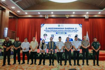 Buka Musda LPM Provinsi Lampung, Gubernur Lampung Ajak LPM Berkolaborasi Membangun Ekonomi Daerah dari Desa